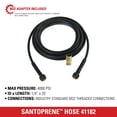 thumbnail image 3 of Simpson Cleaning 25 Foot Long Santoprene Flexible Cold Water Power Washer Hose, 3 of 6