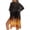 Fire Flame, variant on Xoenoiee Fire Flame Pattern Women's UPF 50 Swim Cover Up Sun Protection Lightweight Boho Kimono Cardigans Short Sleeve Beach Cover Ups for Women