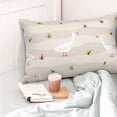thumbnail image 6 of Kll Funny Goose1 Pillow Covers Envelope Closure,Super Soft And Cozy Fuzzy Fleece Pillow Case Cover 20"X30", 6 of 8
