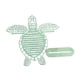 thumbnail image 3 of Joyero con forma de tortuga, soporte para guardar accesorios, elegante expositor para Verde, 3 of 9