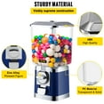 thumbnail image 4 of VEVOR Gumball Dispenser, Vending Machines, Huge Load Capacity Candy Gumball Machine, Mini Vending Machines, Gumball Dispenser Machine for Kids, Perfect for Birthdays, Christmas and Kiddie Parties, 4 of 9