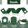 thumbnail image 3 of 48 Pcs 15.74 Inches Tree Straps for Staking with Grommet Heavy Duty Young Tree and Plant Supports Stakes for Guying Staking Newly Planted Sapling Straight and Hurricane Protection(Green), 3 of 5