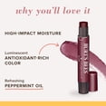 thumbnail image 3 of Bálsamo labial Burt's Bees Shimmer Plum en barra, paquete de 4, 3 of 9