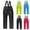 Black, variant on Kids Snow Bib Boys and Girls Insulated Waterproof Snow Ski Pant Overalls