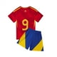 thumbnail image 4 of Conjunto deportivo para niños, niño y niña, camiseta de aficionados de Lamine Yamal, ropa de entrenamiento, juegos para hombres y niños, kits de fútbol, uniformes de ocio, 4 of 4