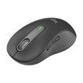 thumbnail image 2 of Logitech Signature M650 L for Business - Mouse - large size - right-handed - wireless - Bluetooth - Logitech Logi Bolt USB receiver - graphite, 2 of 15