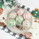 thumbnail image 1 of Christmas Ball Decoration Pendant Plastic Powder Ball Painted Ball Christmas Tree Ornaments Hollow Ball, 1 of 8