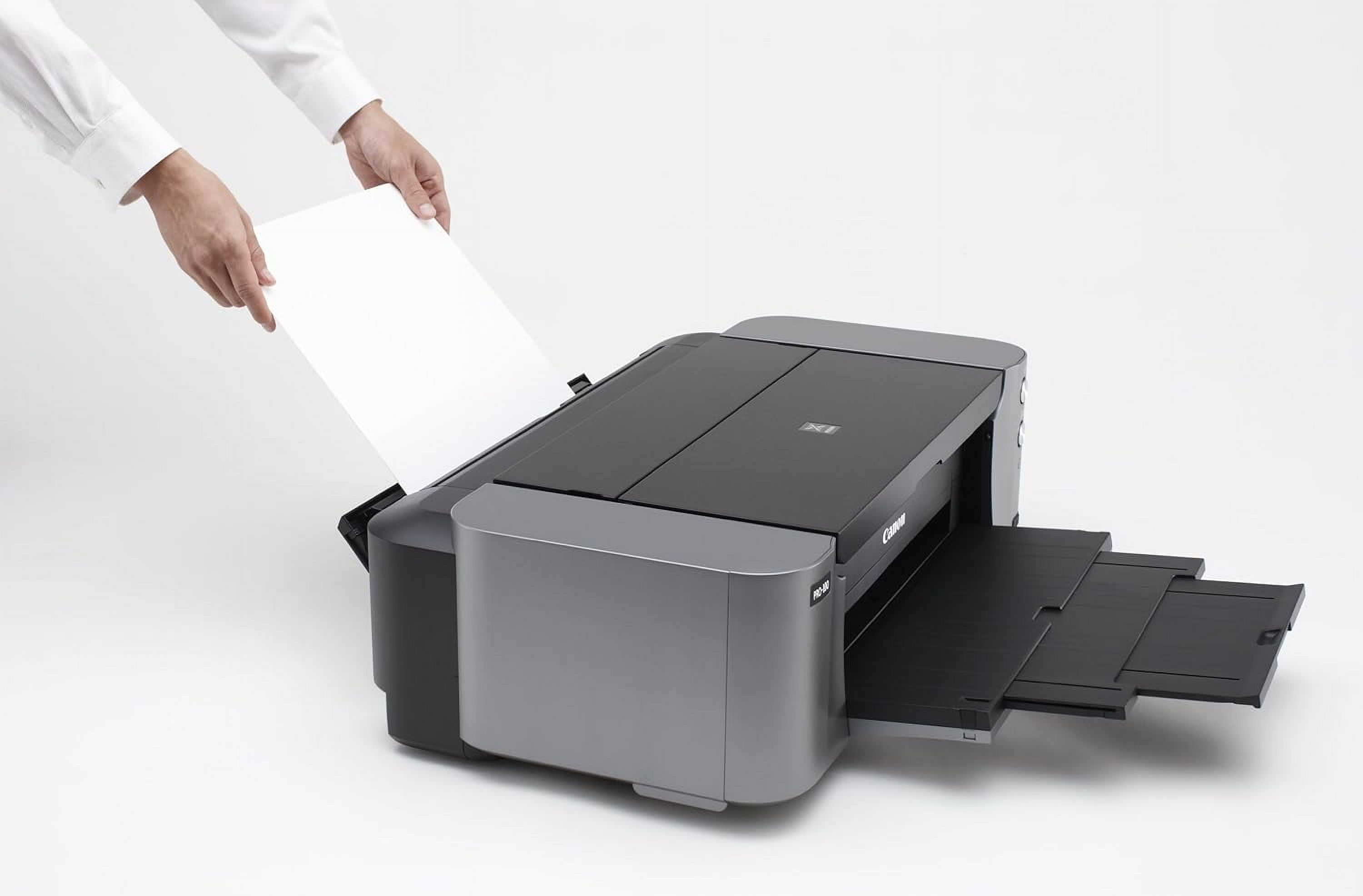 Canon PIXMA PRO-100 Professional Photo Printer, Gray, 1 Count
