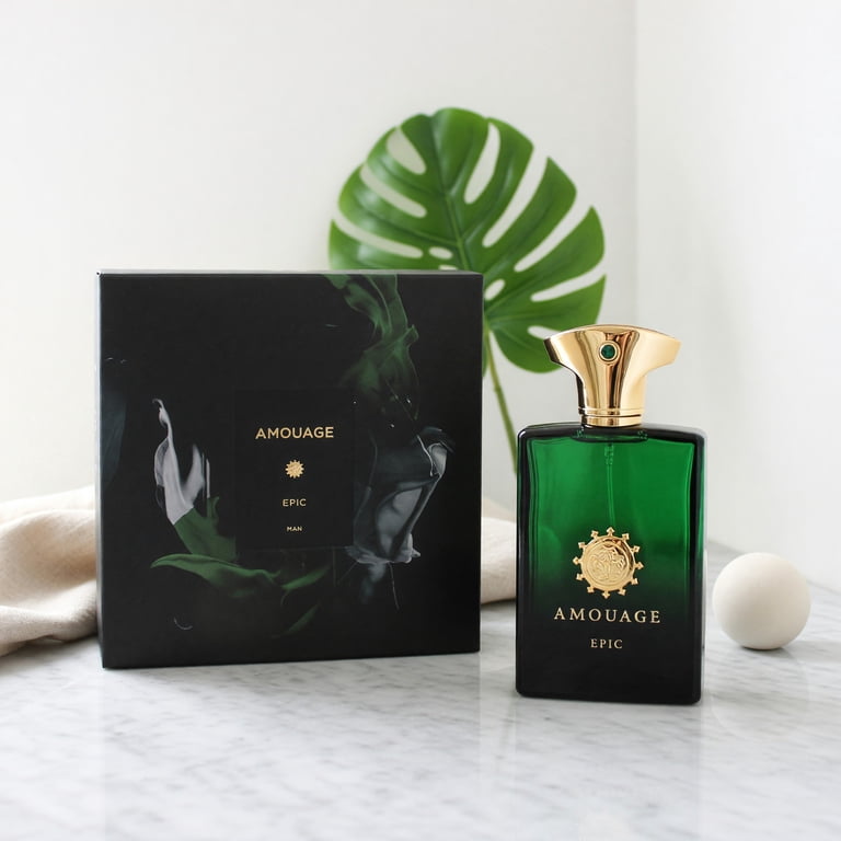 Amouage Men's Epic EDP Spray, 3.4 oz (100 ml) Perfume