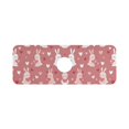 thumbnail image 7 of Yayeee Faucet Mat for Kitchen Sink 14.7" Diatomite Long Splash Guard Pad, Bunny Love Blooms, 7 of 7