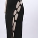 thumbnail image 5 of Vestido mini de club con cordones y sin mangas sexy para mujer, 5 of 6