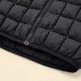 thumbnail image 5 of Children Padded Jackets for Girls Dqueduo Girls' Hooded Puffer Full Zip Quilted Warm Outerwear Casual Winter Coat Jacket, 5 of 10