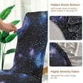 thumbnail image 5 of Yayeee 2 Pack Dining Chair Covers Stretch Parson Chairs Slipcovers Seat Protector, Watercolor Galaxy, 5 of 6