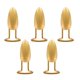 thumbnail image 1 of Adjustable Size Fashion Nail Rings Set of 5 Sturdy Alloy Materials Jewelry Accessory for Trendy Women Ladies Use, 1 of 4