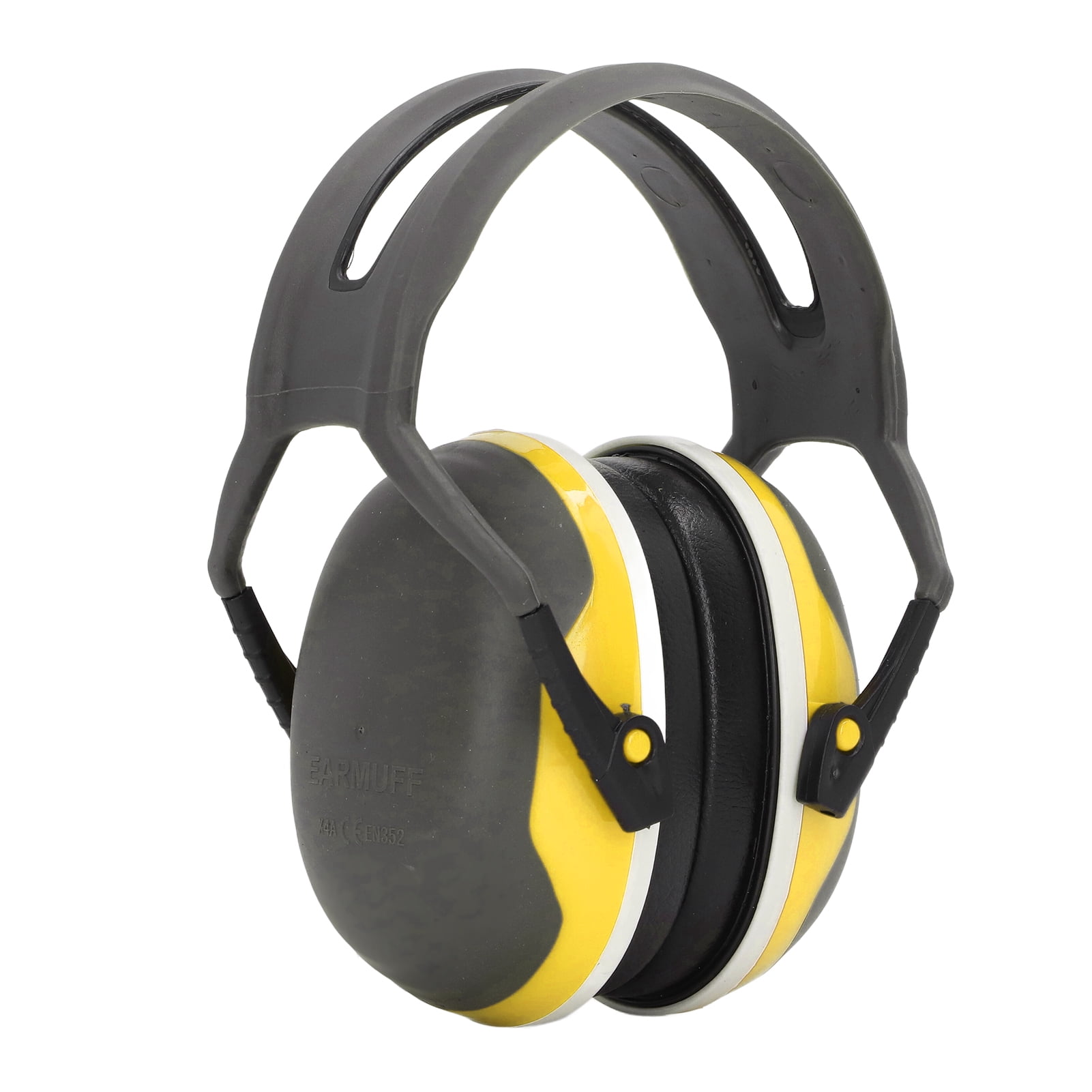 YAHHU Infant Earmuffs Noise Reduction Lightweight Adjustable Hearing Protection Headset for Sleep Studying Yellow, 7.87 inches / 20 cm