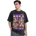 thumbnail image 2 of Rhea Ripley Vintage Oversized Shirt Men's Short Sleeved Tops Women's Crew Neck Graphic Tees, 2 of 5