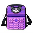 thumbnail image 1 of Mochila Sanrios Kuromi para niños y niñas, Juego de 3 piezas, bolso de hombro, estuche para lápices, mochilas escolares de gran capacidad, el mejor regalo, 1 of 4