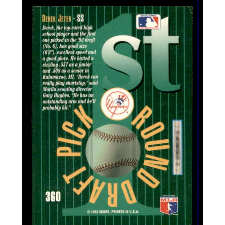 ジーター1993Fleer Rookie autocardです。 ジーター1993Fleer Rookie autocardです。 ジーター1993Fleer