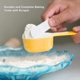 thumbnail image 4 of Juego de tazas y cucharas medidoras de 9 piezas, tazas medidoras de plástico con embudo líquido para cocinar en la cocina Feliz Sencillez, 4 of 5