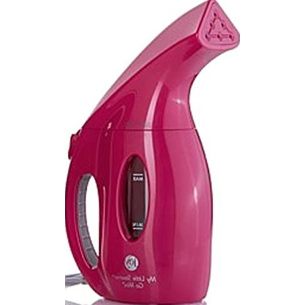 Joy Mangano 900Watt Supreme Go Mini Travel Steamer Pink Walmart