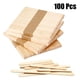 thumbnail image 1 of 50/100 piezas de paletas de madera hechas a mano DIY, palitos de helado, palitos de helado hechos a mano, paletas de madera de 11,4 cm de largo50 piezasCN Deng Xun unisex, 1 of 2