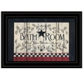 thumbnail image 2 of TrendyDecor4U Bathroom By Linda Spivey Ready To Hang Framed Print LS1617A-704G, 2 of 3