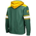 thumbnail image 3 of Men's Colosseum Green Baylor Bears 2.0 Lace-Up Pullover Hoodie, 3 of 3