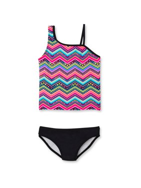 Girls' Tankini Love Slant