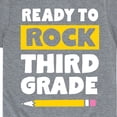 thumbnail image 3 of Instant Message - Ready to Rock Third Grade - Toddler And Youth Short Sleeve Graphic T-Shirt, 3 of 6