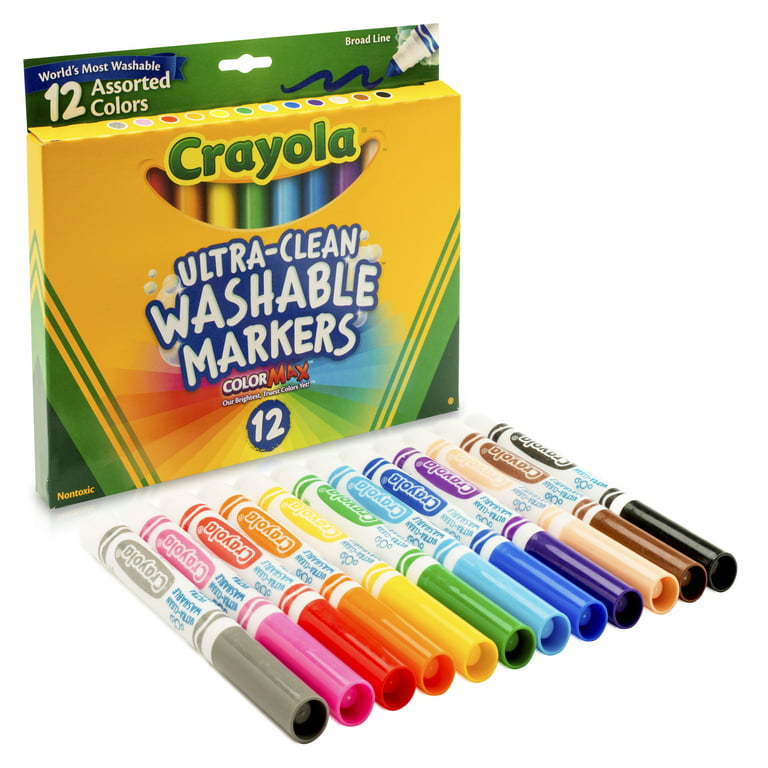  Washable Markers Set, Gift for Kids, 36 Colors Marker