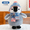 30CM, variant on Penguin Stuffed Animal with Knit Hat Scarf for Adults Women, Weighted Sitting Soft Cuddly Plush Toy Gifts for Birthday Holiday Winter Valentine-11.81''