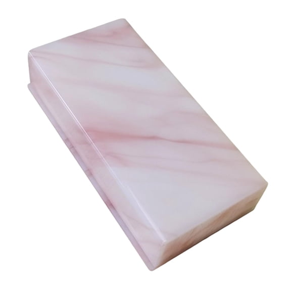 False Eyelash Storage Box Lash Holder Display Box Grafting Case Lashes Case Professional Portable Acrylic Organizer Empty Lashes Container Marbling Pink