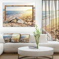 thumbnail image 1 of Effet Encadré Rochers de Plage - Impression sur Toile, 1 of 3