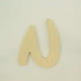 thumbnail image 4 of Package of 1, 8 Inch X 1/2" Thickness Baltic Birch Wood Letter N in The Waltograph Font, Thick for Art & Children Craft Project, Made in USA, 4 of 4