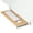 Bamboo/White, variant on VIVO Extra Sturdy Clamp-on Computer Keyboard and Mouse Under Desk Slider Tray