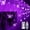 Purple, variant on Butterfly LED Icicle Lights 21.3ft 8 Modes USB Remote Control Fairy String Lights for Christmas Wedding Room Bedroom Patio Decor