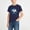 Navy, variant on ITSAME T-Shirts for Boys, Round Neck Short Sleeve Football Print Kids Fashion Casual Tops Army Green Size 3-4