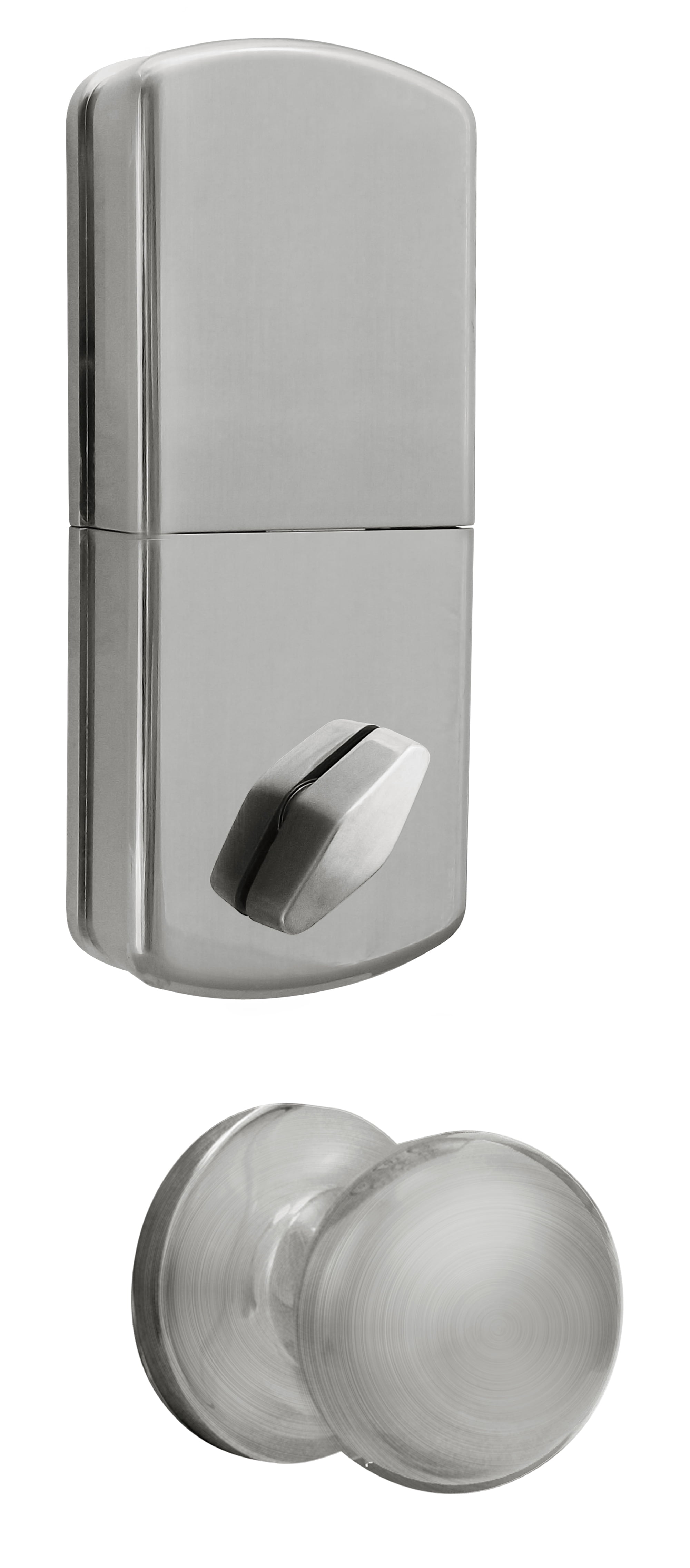 Keyless Entry Deadbolt and Door Knob Lock Combo Pack with Electronic Digital Keypad Satin Nickle