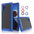 thumbnail image 1 of Galaxy Note 10 Plus Étui, Coque Robuste pour Note 10+ 5G, Coque Arrière Transparente Intégrale [avec Protecteur d'Écran] pour Galaxy Note 10 Plus 6.8 Pouces 2019, 1 of 8