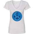 thumbnail image 3 of Inktastic Nautical Anchor Sailing Women's V-Neck T-Shirt, 3 of 5