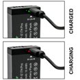 thumbnail image 4 of Kastar 2-Pack LP-E17H Pro Battery W/ Type-C Cable and AC Wall Charger Replacement for Canon KISS X8i, KISS X9i, Rebel SL2, EOS Rebel T6i, EOS Rebel T6s, EOS Rebel T7i, EOS Rebel T8i, EOS M3 Camera, 4 of 8