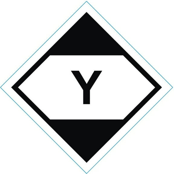 Stranco Label,Limited Quantities,500 Labels, PK500 HMSL-250Y-P500