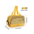 thumbnail image 3 of JASKFLY Plastic Storage Bag Large Capacity Swimming Toiletry Bag with, 3 of 8