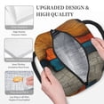 thumbnail image 6 of Logiee Abstract Colorful Duality Print Lunch Bag for Women & Men,Adult Insulated Lunch Box,Food Lunch Containers,Reusable High Capacity Lunch Tote Bags for Work, Travel, Outdoor, 6 of 9