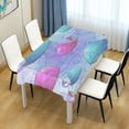 thumbnail image 7 of GZHJMY Cute Whale Rectangle Tablecloth, Waterproof Stain Wrinkle Resistant Washable Polyester Table Cover for Picnic Dinner Holiday Kitchen Party Decor, 60 x 120 in Home Decor, 7 of 7