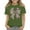 Dark Green, variant on CCRFTGI Mardi Gras Shirt for Kids Girls Size 8 Funny Coquette Bow T Shirts Fashion Beads Tee Holiday Crewneck Gift T-Shirt White 5-6 Years