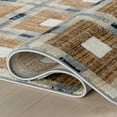 thumbnail image 5 of nuLOOM Sorelle Modern Plaid Area Rug, 8' x 10', Sorelle Light Brown, 5 of 7