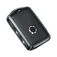 thumbnail image 2 of MYG Aluminium Leather Car Key Fob Case Cover Holder Shell For Volvo S60 S90 XC60 V90, 2 of 9
