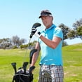 thumbnail image 6 of Golf Clubs Head Covers,3 PCS Breathable Golf Iron Cover Set with Replaceable Labels for Golf Wood Club, 6 of 6