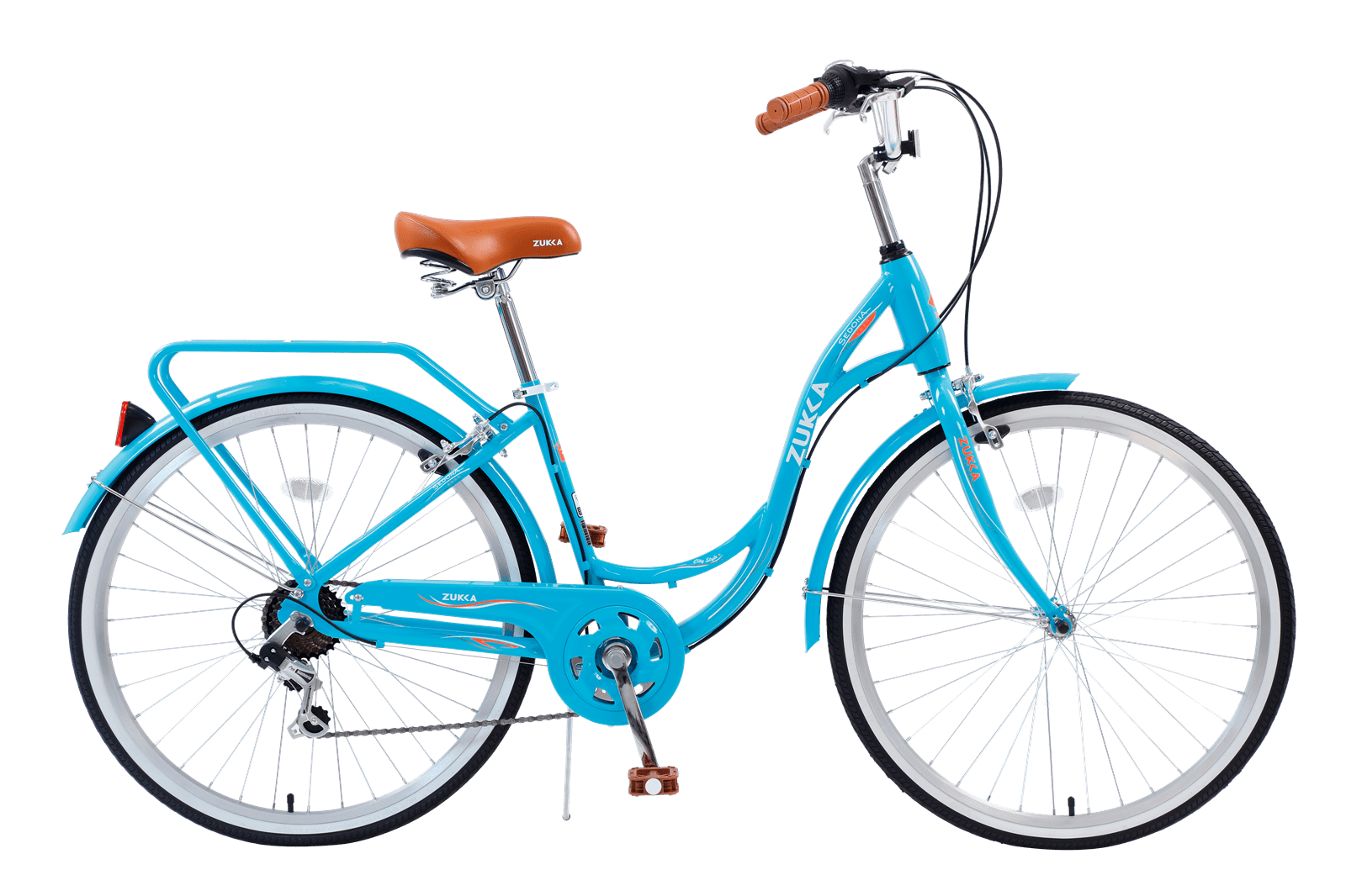 26inch Women's Comfort Bicycle, Shimano 7 Speed Beach Cruiser Bike for Women, Steel Frame, Blue